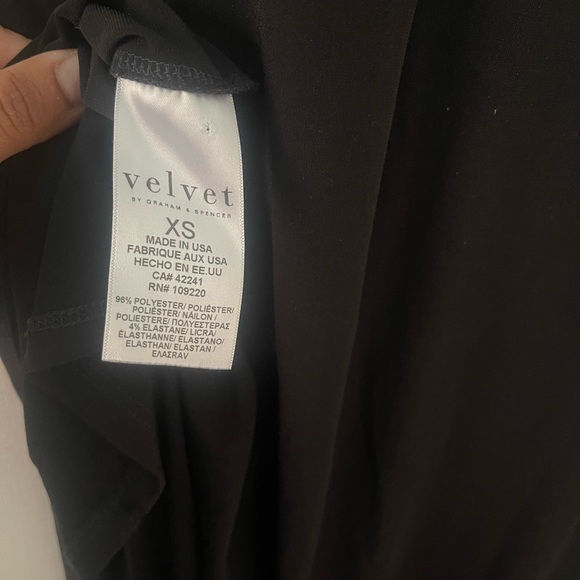Velvet by Graham & Spencer Black Dress - Picture 4 of 4